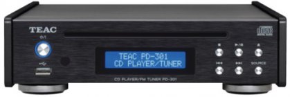 Teac PD-301DAB | Odtwarzacz CD / tuner DAB / FM | Czarny