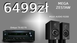 Onkyo TX-8270 + Polk Audio Reserve R200 | Zestaw stereo | DOSTĘPNE OD RĘKI !!! 