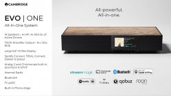 Cambridge Audio Evo One | Zintegrowany system muzyczny | Black weeks ! 